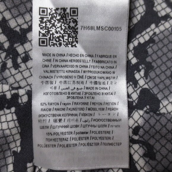 4/$14 GUESS womens PANTS gray YOGA leggings SNAKESKIN active HIGH-RISE SIZE M - Picture 10 of 11